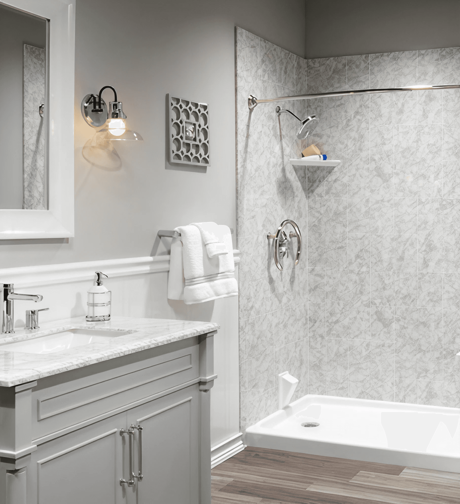 Wooden kitchen cabinets